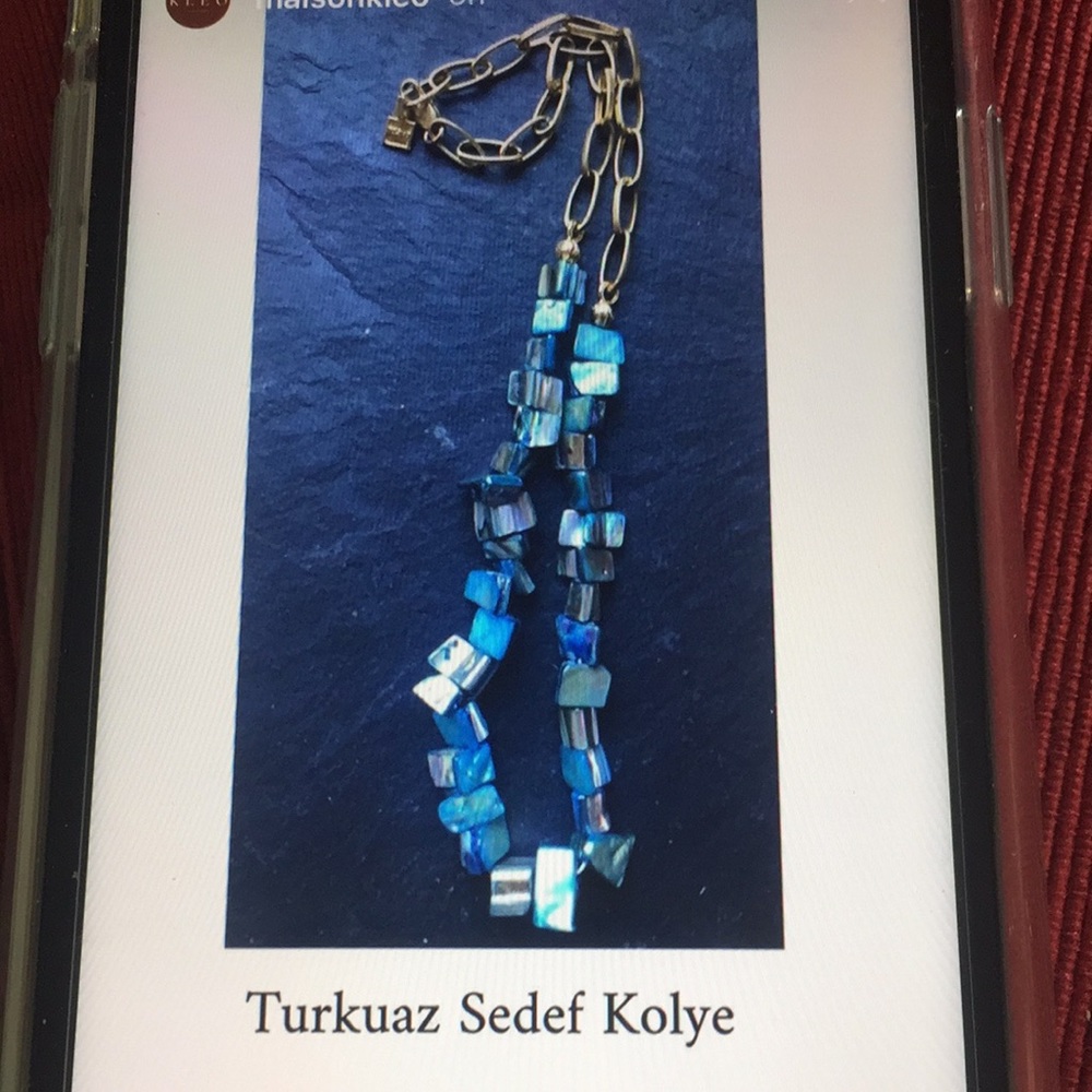 Turquoise pearl Necklace